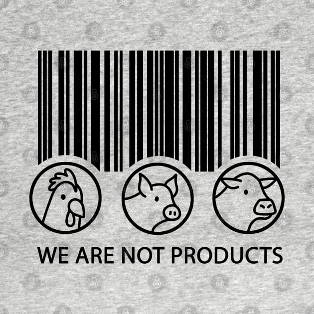 Vegan - We are not products by valentinahramov